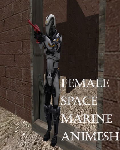 space marine female boxed
