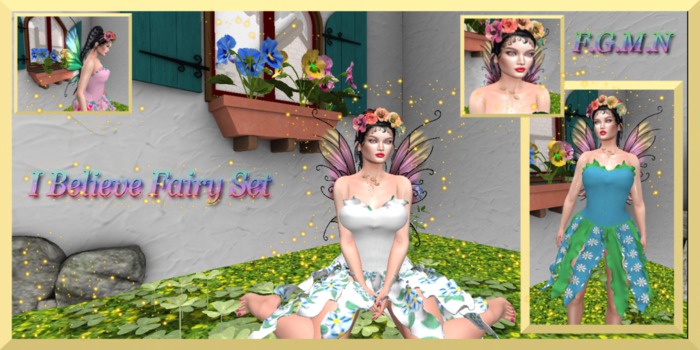 F.G.M.N/I Believe Fairy Set