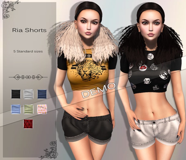 Eluzion * Ria DEMO Shorts