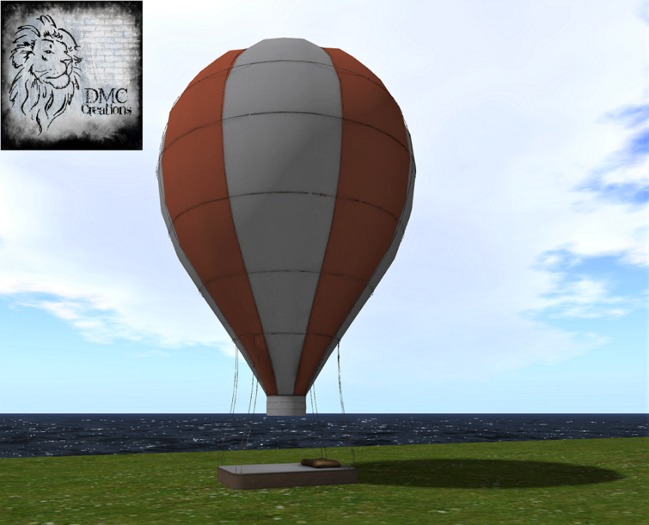 Second Life Marketplace Hot air balloon bed Full Perm Mesh