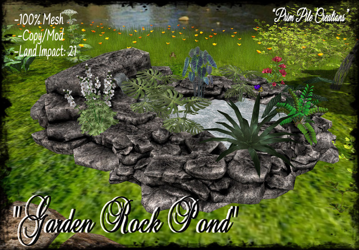 ~PPC~ Garden Rock Pond  