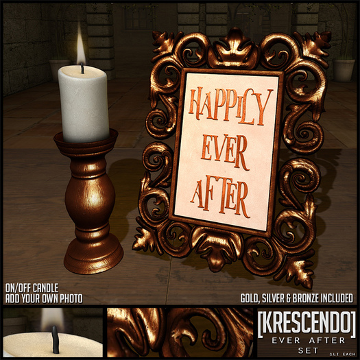 [Kres] Ever After Candles & Frames