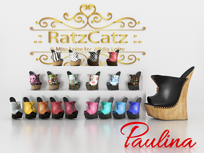 .: Miss Loire :. Wedges *Paulina* -MEGA PACK-