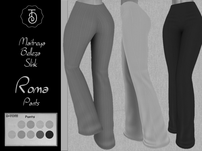 D-Tori [DEMO] *Roma* Fall Pants (M B S)