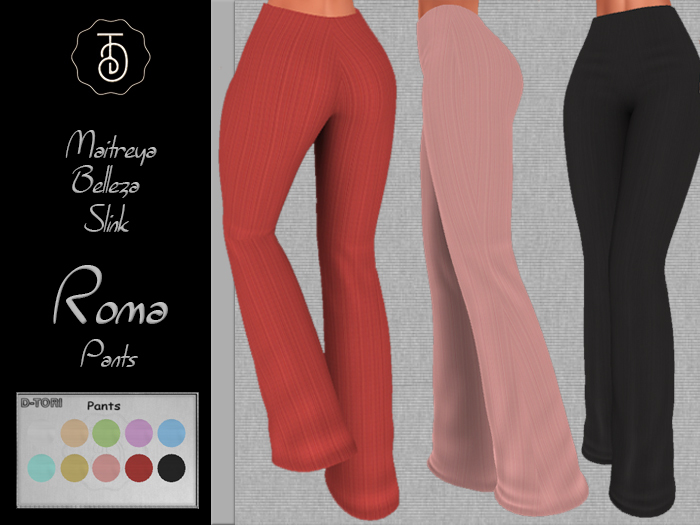 D-Tori *Roma* Fall Pants (M B S)