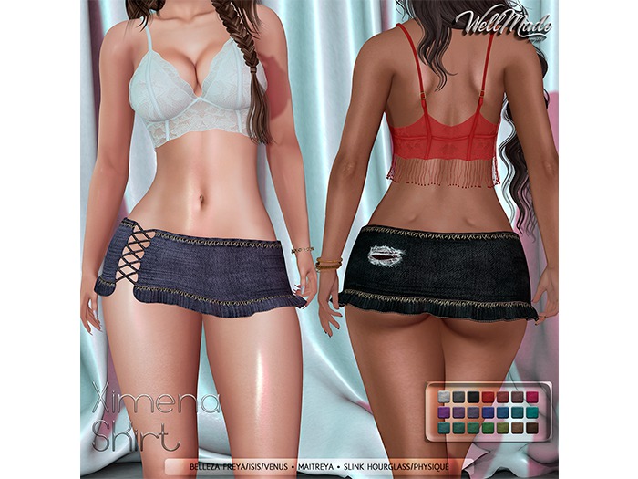 [WellMade] Ximena Skirt 