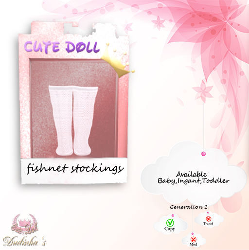 ::::CDD fishnet stockings 04: ::: TODDLER  BOXED