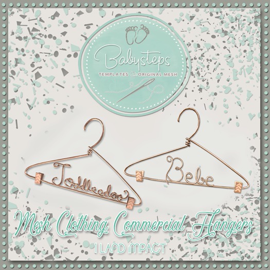 {Babysteps} Commercial Hangers