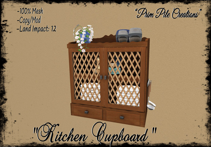 ~PPC~ Kitchen Cupboard
