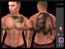 M19 Indian 2 custom M tattoo