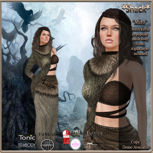 *Shack* Miro Kirtle - Natural