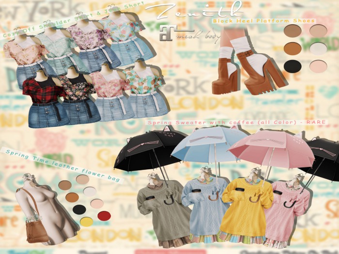 =Zenith=Spring Time leather flower bag (Camel) -rigged