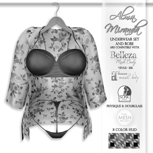 DEMO .: AlmaMiranda :. Underwear Set & Robe