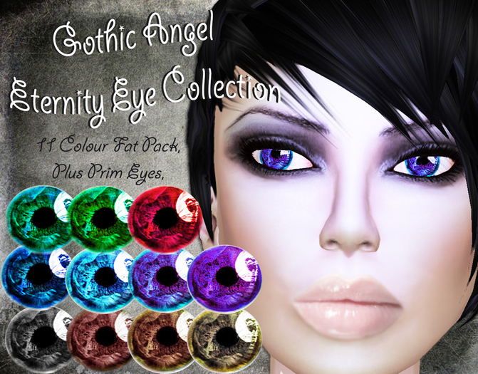 Gothic Angel Eternity Eyes Fat Pack