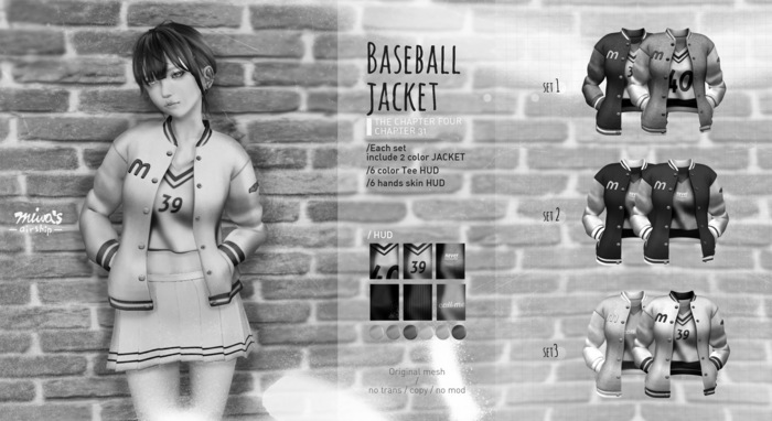 *miwa's airship* Baseball jacket DEMO
