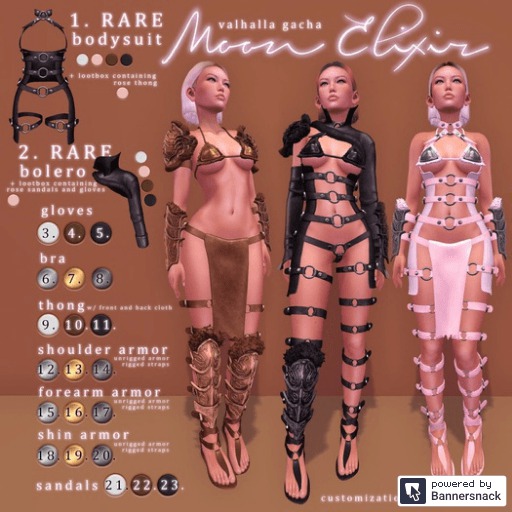 Moon Elixir - Valhalla - 4 - Lara - Cocoa Gloves