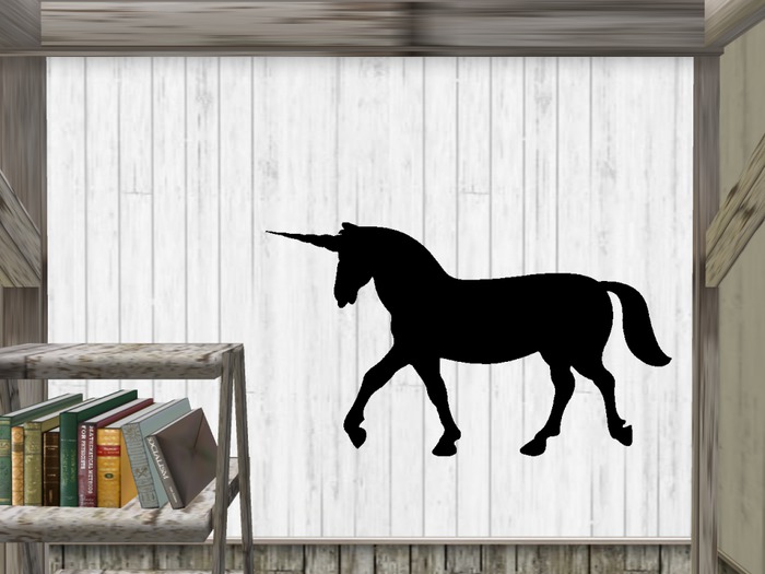 Sign Up Art - Silhouette - Unicorn
