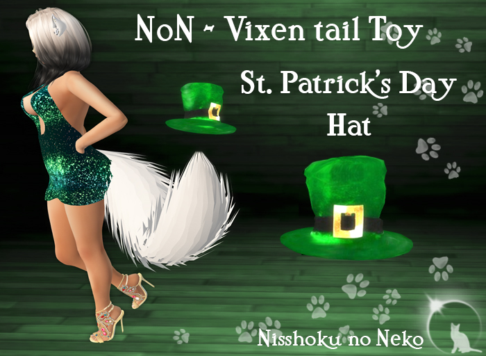 NoN - St. Patrick's day Hat Vixen Tail Toy