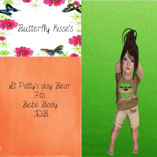 .:.BK.:. St Patricks Day Bear