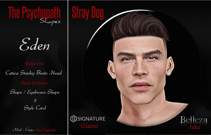 Second Life Marketplace - DEMO [ Eden Shape ] - For Catwa Stanley Bento ...