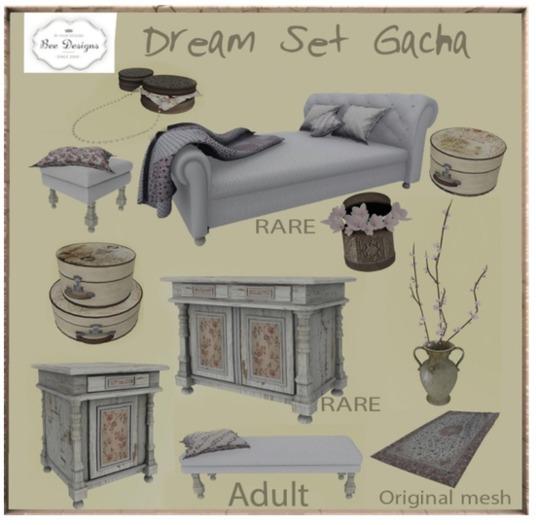 Bee designs:.Dream Set Gacha Rug