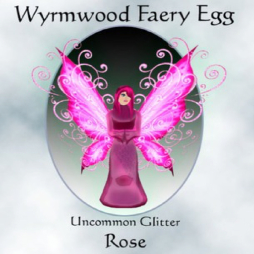 Wyrmwood Fairies Glitter Rose