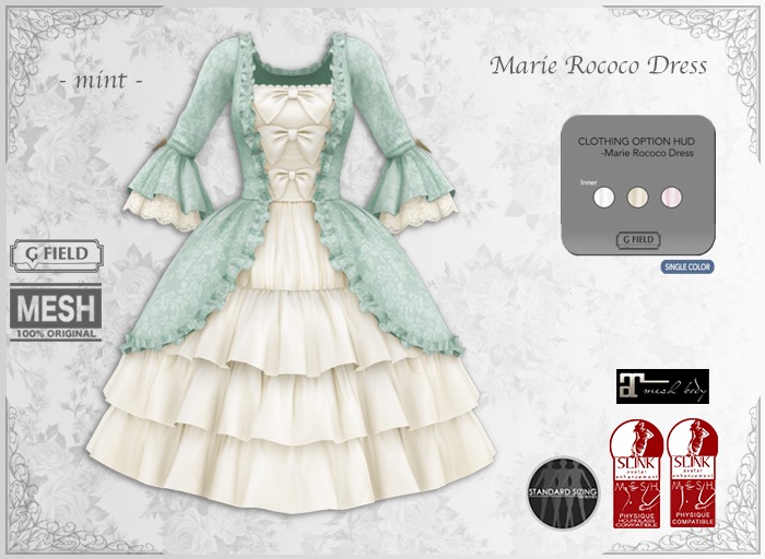*GF* Marie Rococo Dress -mint-