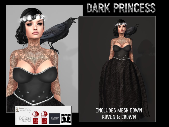 Dark Princess Gown