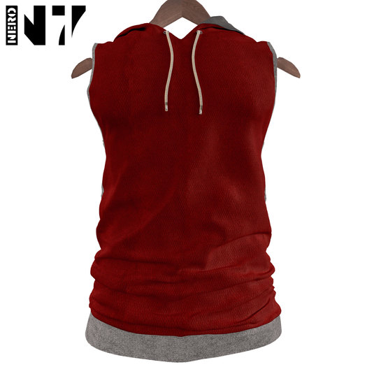 Nero - Valentino Hoodie - Red