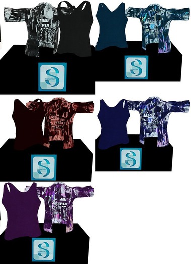 MERC - TANK & OPEN SHIRT - A - Z - 5 PACK - SIGNATURE GIANNI