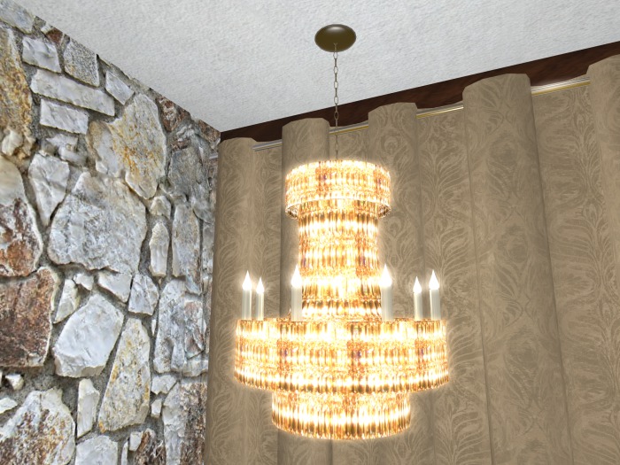 [IMPRESS] Monte Carlo crystal chandelier