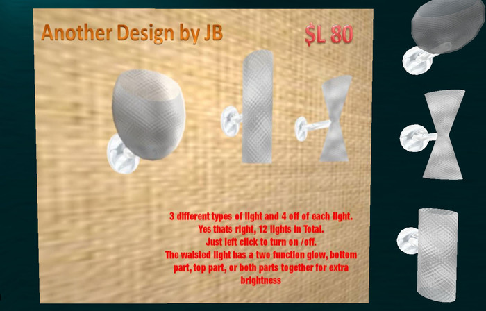 switched Wall light, 12 off (Boxed) with text