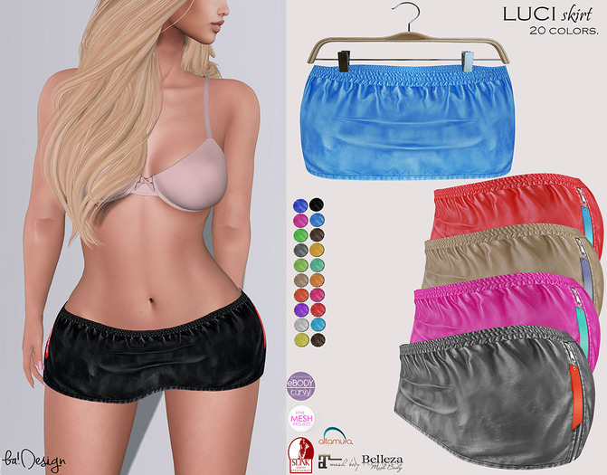 ba!Design LUCI skirt 20 Colors.