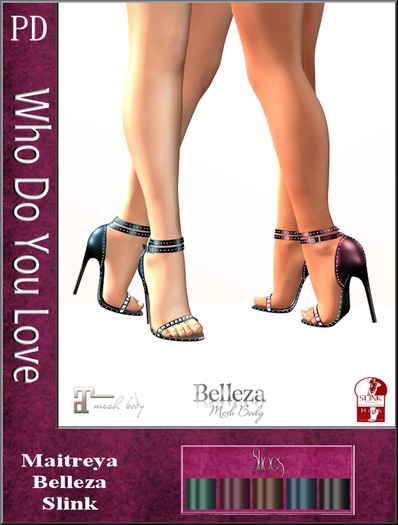 PD ~ Sales Bag - Who Do You Love Heels