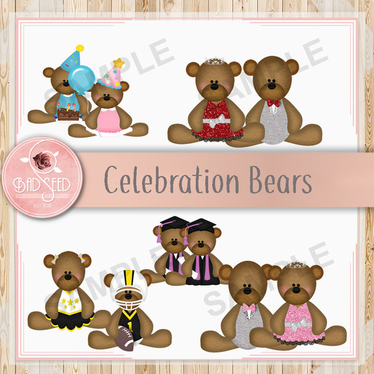 Celebration Bears - WEAR to unpack