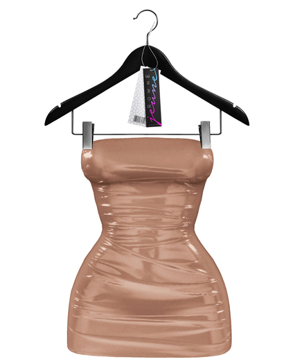 Jeune by Rowne.Slatter Vinyl Dress - Nude