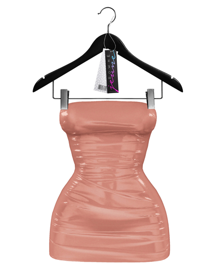 Jeune by Rowne.Slatter Vinyl Dress - Pink
