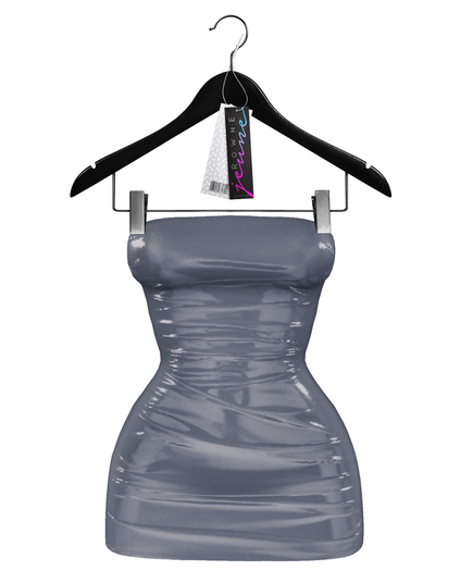 Jeune by Rowne.Slatter Vinyl Dress - Powder