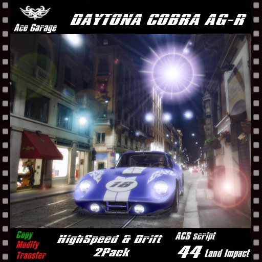 [A.G] DAYTONA SHELBY COBRA AG-R
