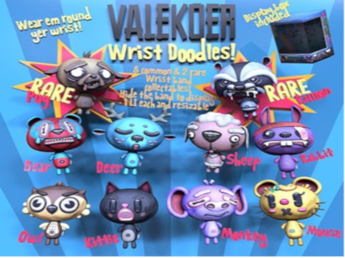 [VALE KOER] Wrist Dolls Collectible Box