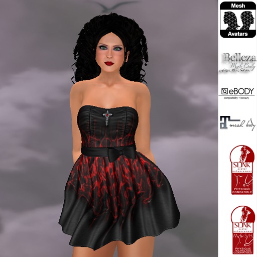 @AdReNaLiZeD@ Candice Gothic Red Box