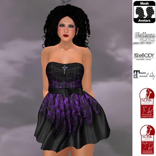 @AdReNaLiZeD@ Candice Gothic Purple Demo