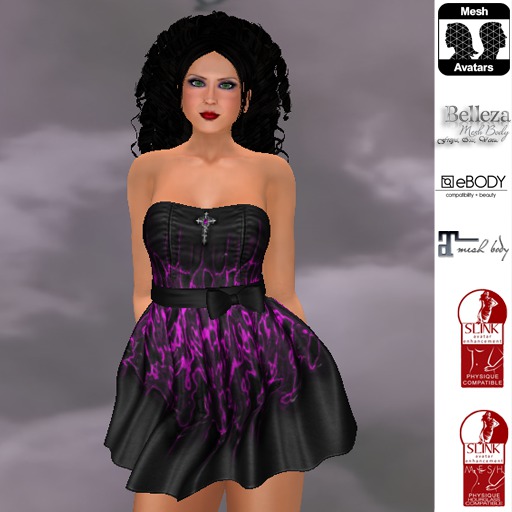 @AdReNaLiZeD@ Candice Gothic Fuchsia Box