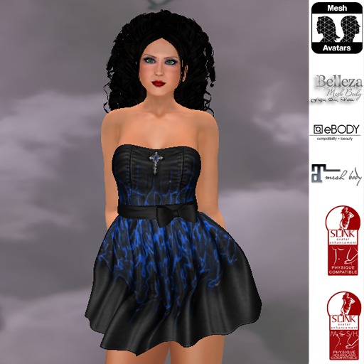 @AdReNaLiZeD@ Candice Gothic Blue