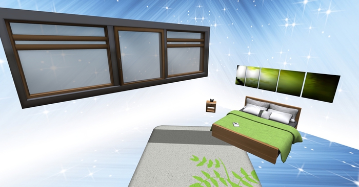 green Bedroom