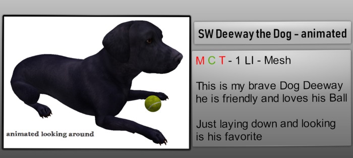 SW Deeway the Dog - animated