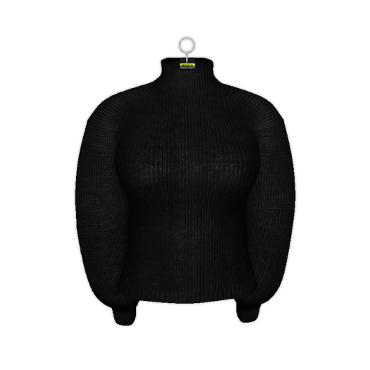 Delilah Knit Sweater — Onyx