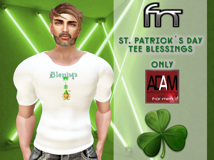 [FN] Adam St. Patricks Blessings tee - Suit Bag WEAR