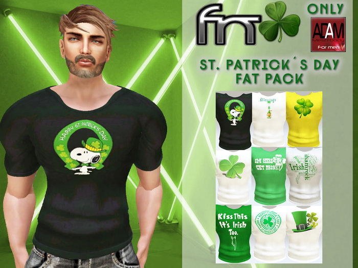 [FN] Adam St. Patricks Fat Pack tees - Suit Bag WEAR