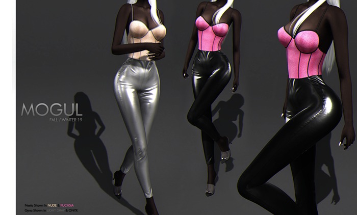 Gyna Faux Leather Pants — Fatpack